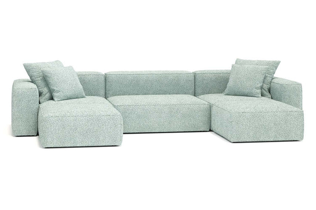 Revêtement tissu - Canapé modulable Harvey XL