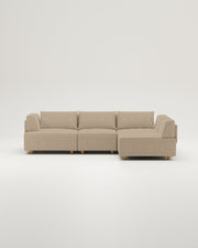 Revêtement en tissu - Canapé modulaire Louis 4 places