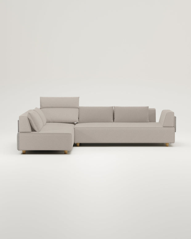 Revêtement en tissu - Canapé modulaire Louis 5 places