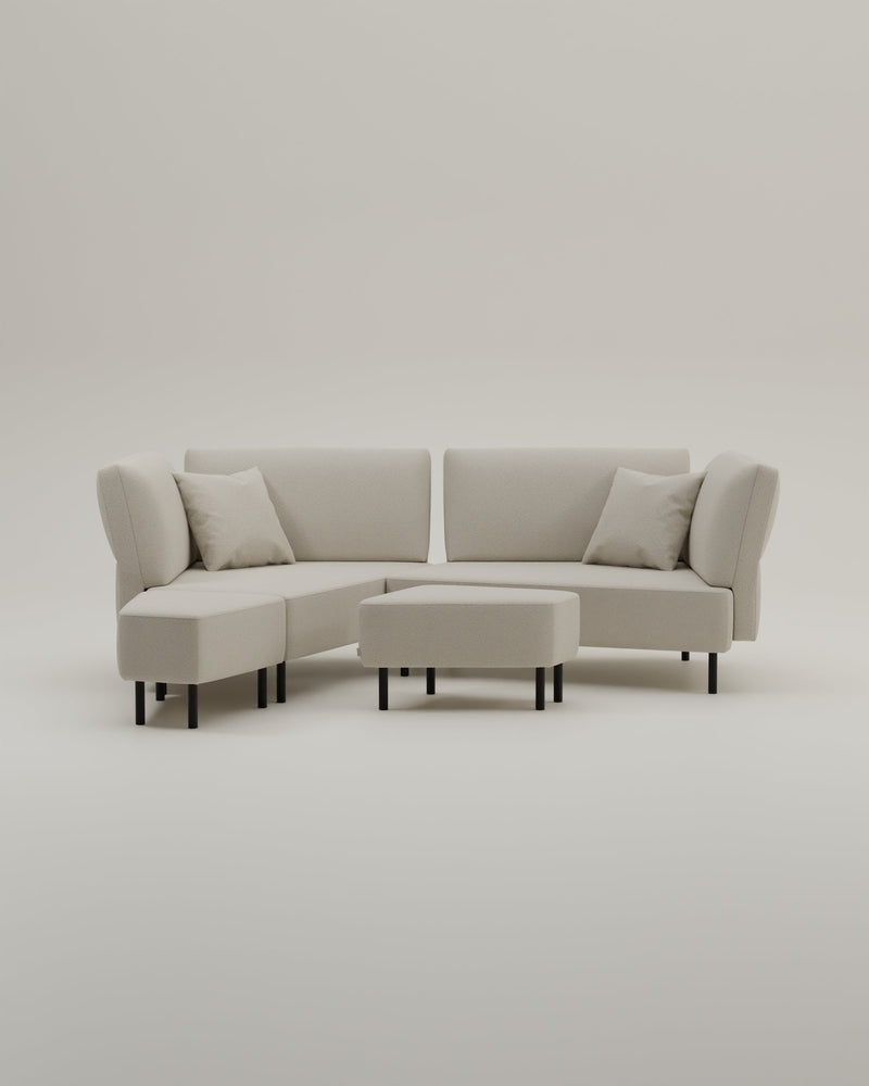 Canapé modulaire Mike avec fonction lit