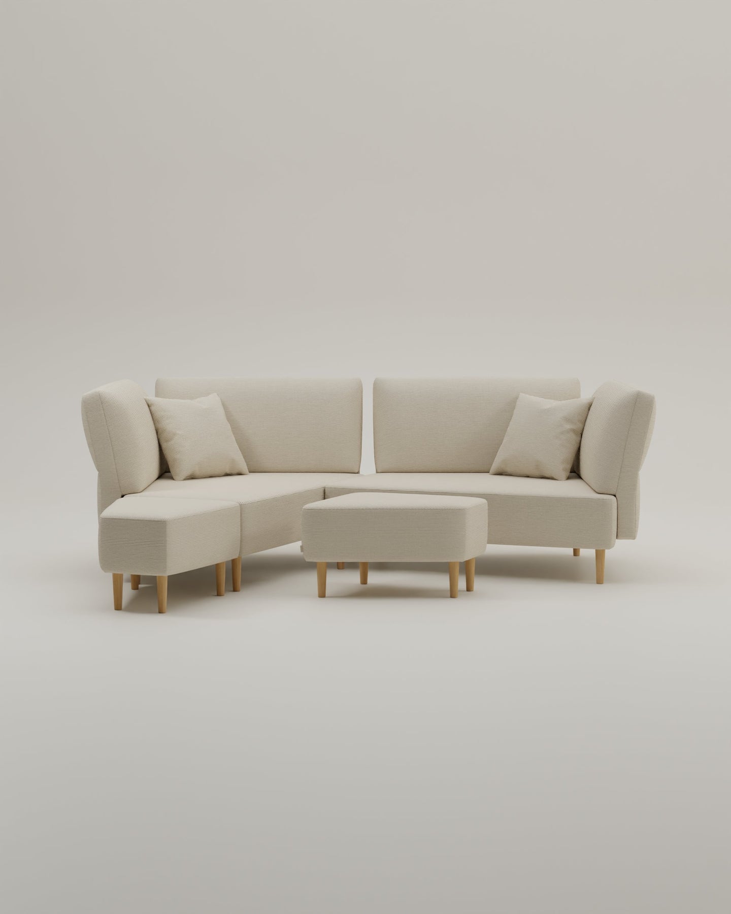 Canapé modulaire Mike avec fonction lit