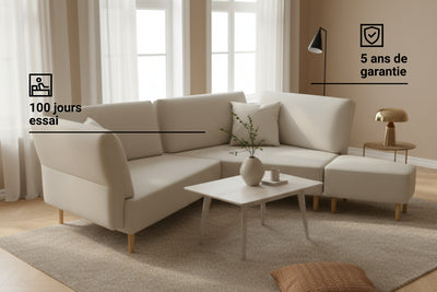 Canapé modulaire Mike avec fonction lit