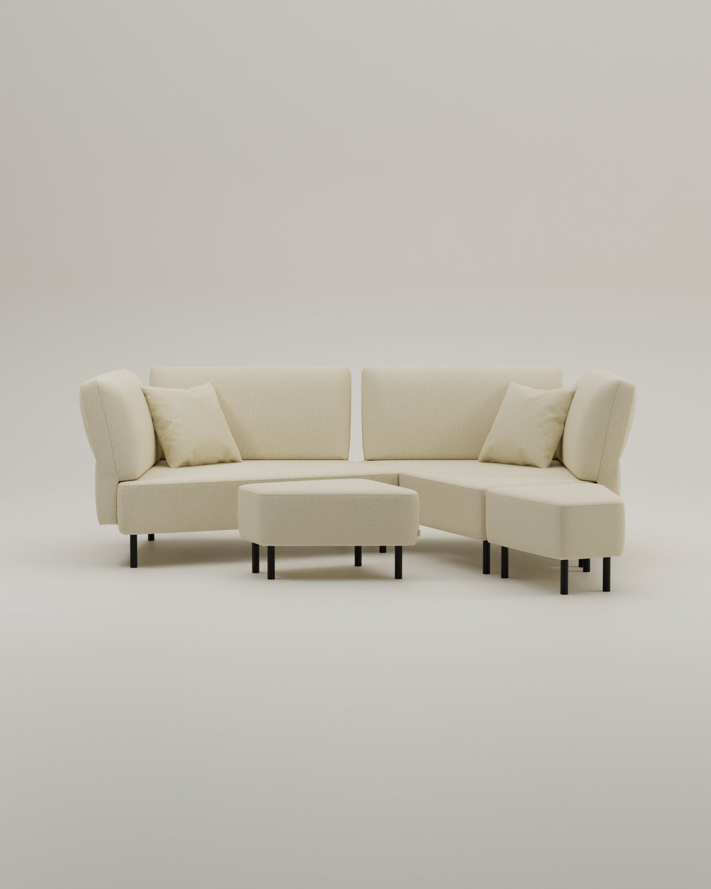 Canapé modulaire Mike avec fonction lit