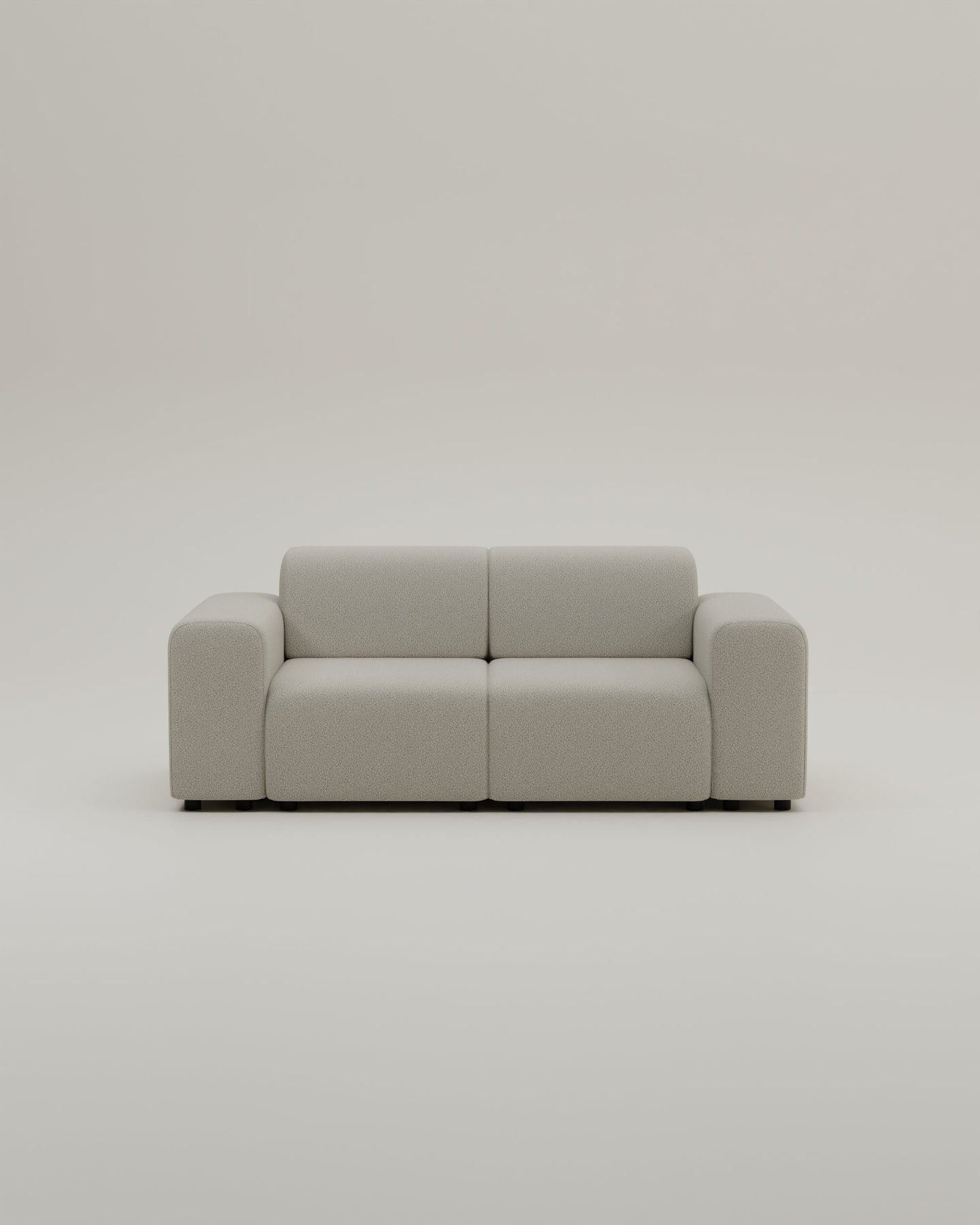 Canapé modulaire Nina 2 places avec fonction couchage