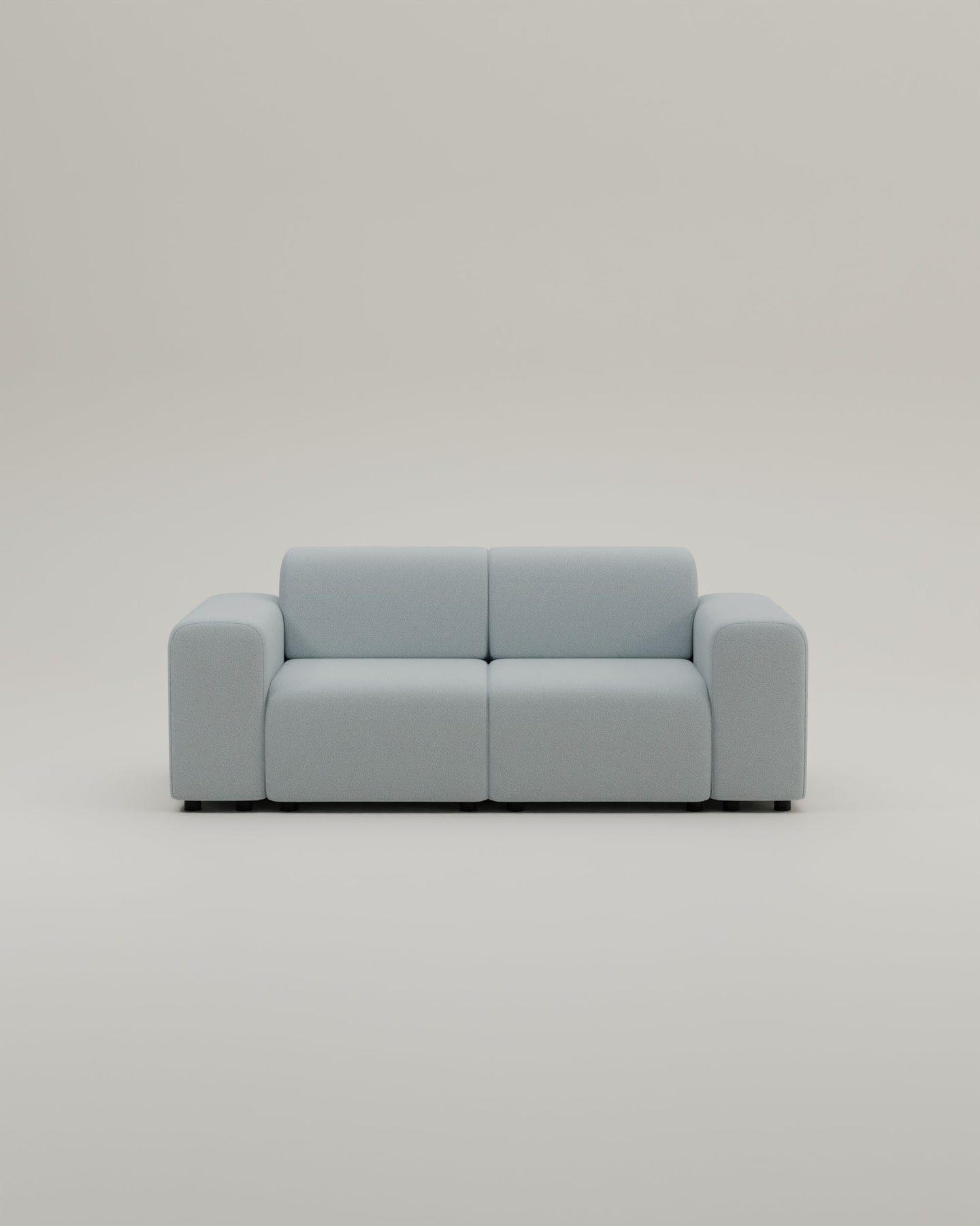 Canapé modulaire Nina 2 places avec fonction couchage