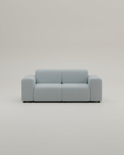 Canapé modulaire Nina 2 places avec fonction couchage