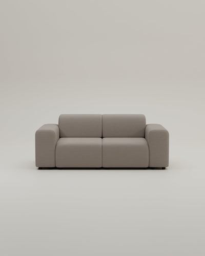 Canapé modulaire Nina 2 places avec fonction couchage
