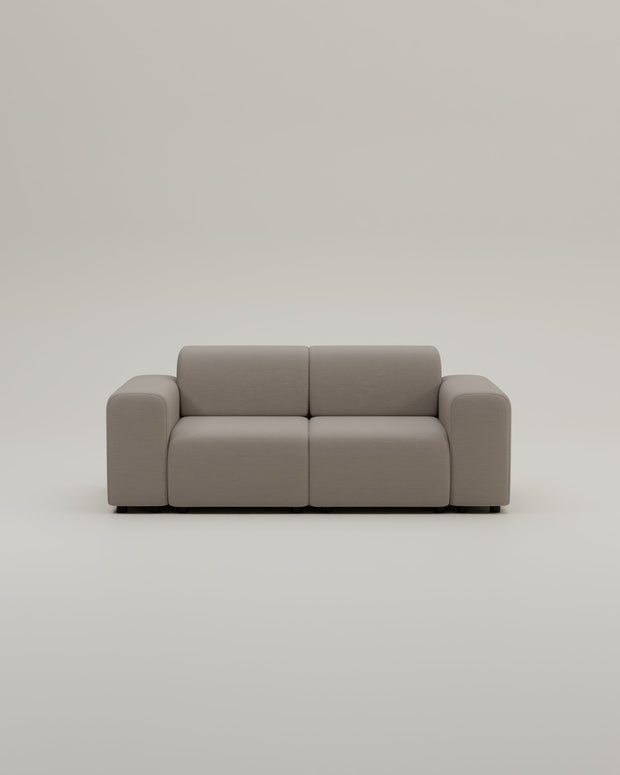 Canapé modulaire Nina 2 places avec fonction couchage
