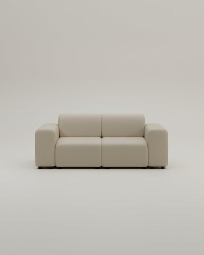 Canapé modulaire Nina 2 places avec fonction couchage