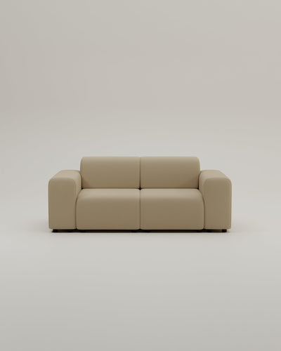 Canapé modulaire Nina 2 places avec fonction couchage