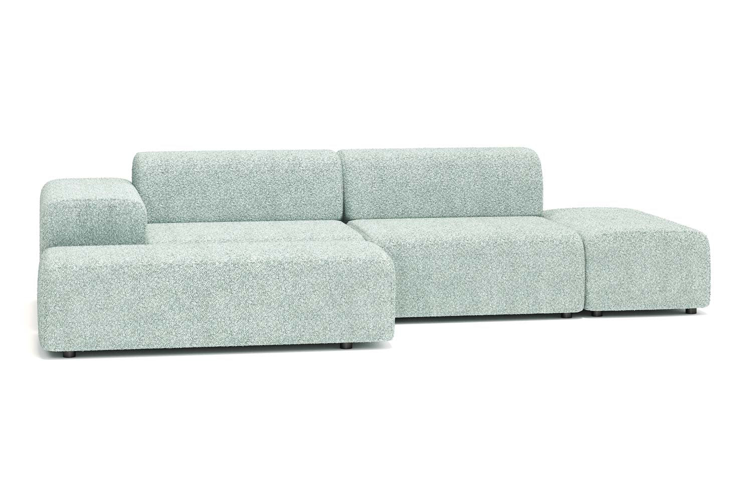 Revêtement tissu - Canapé modulable Nina L