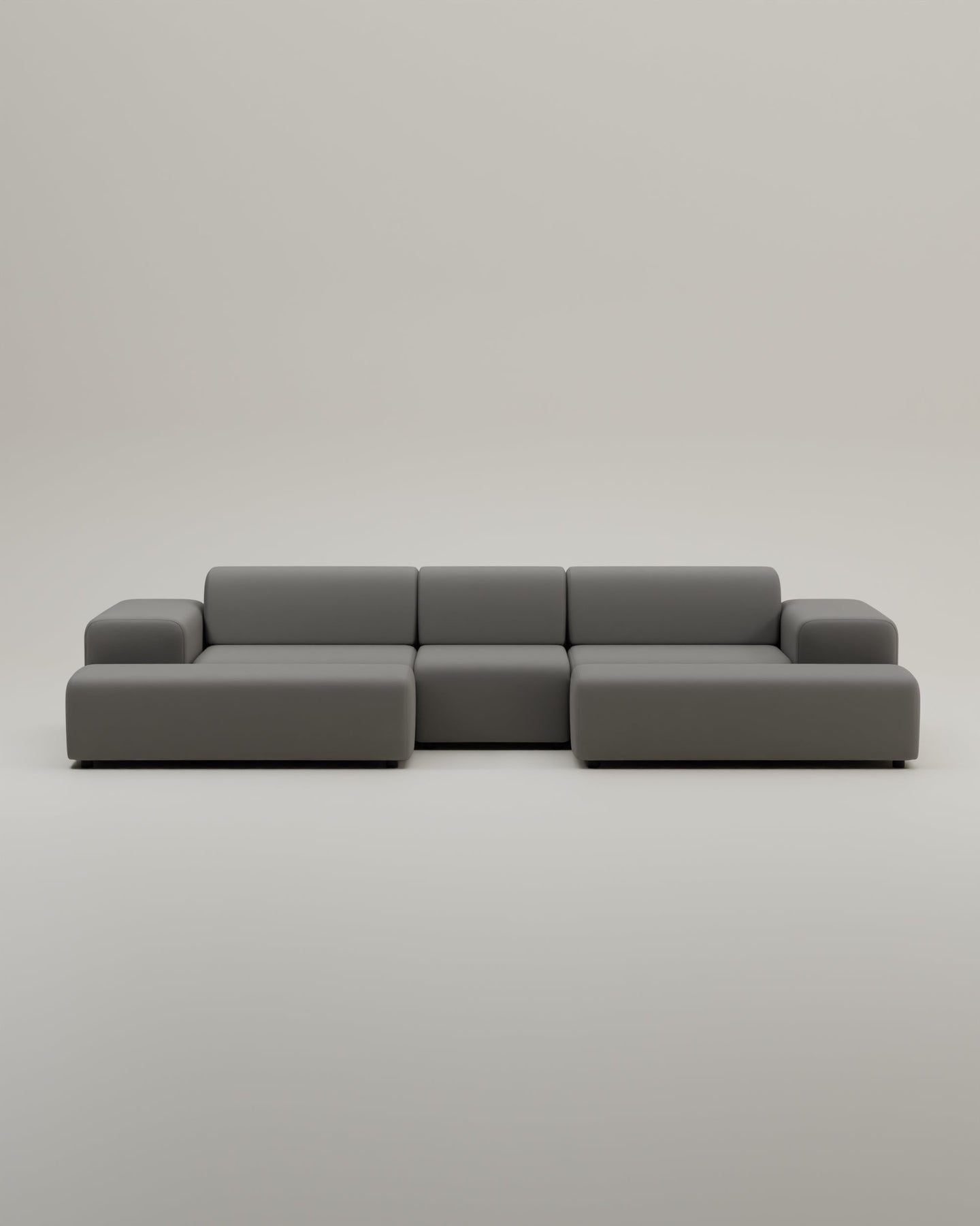 Canapé modulaire Nina en forme de U / ensemble de salon avec fonction couchage