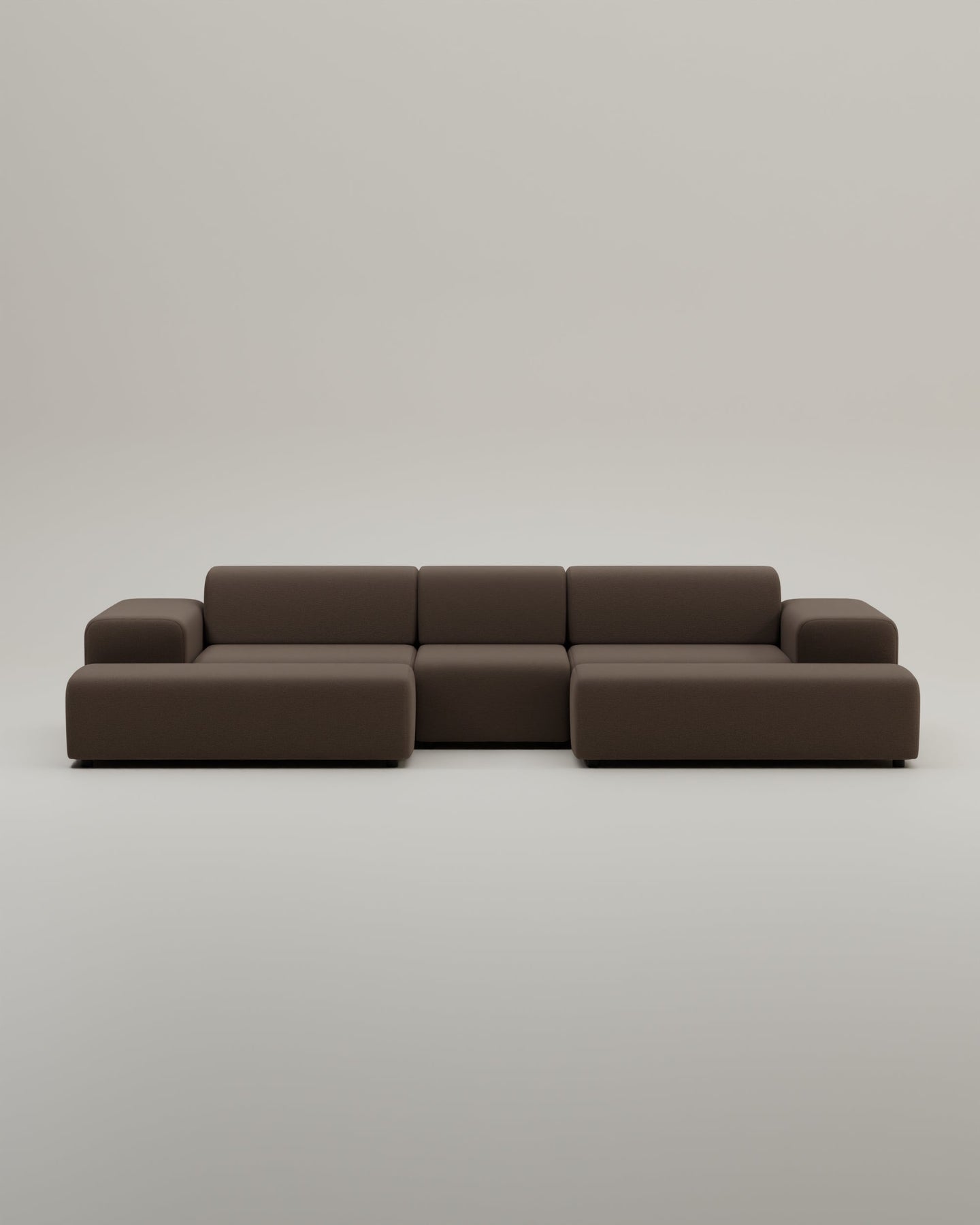 Canapé modulaire Nina en forme de U / ensemble de salon avec fonction couchage