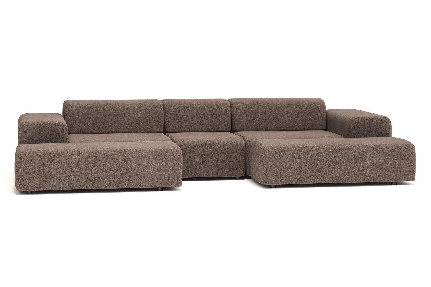 Revêtement tissu - Canapé modulable Nina XL