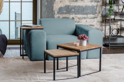 Revêtement tissu - Canapé modulable Nina S