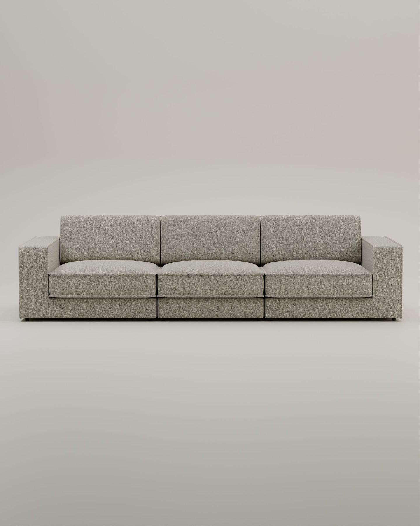 Canapé modulable Terra 3 places avec fonction couchage
