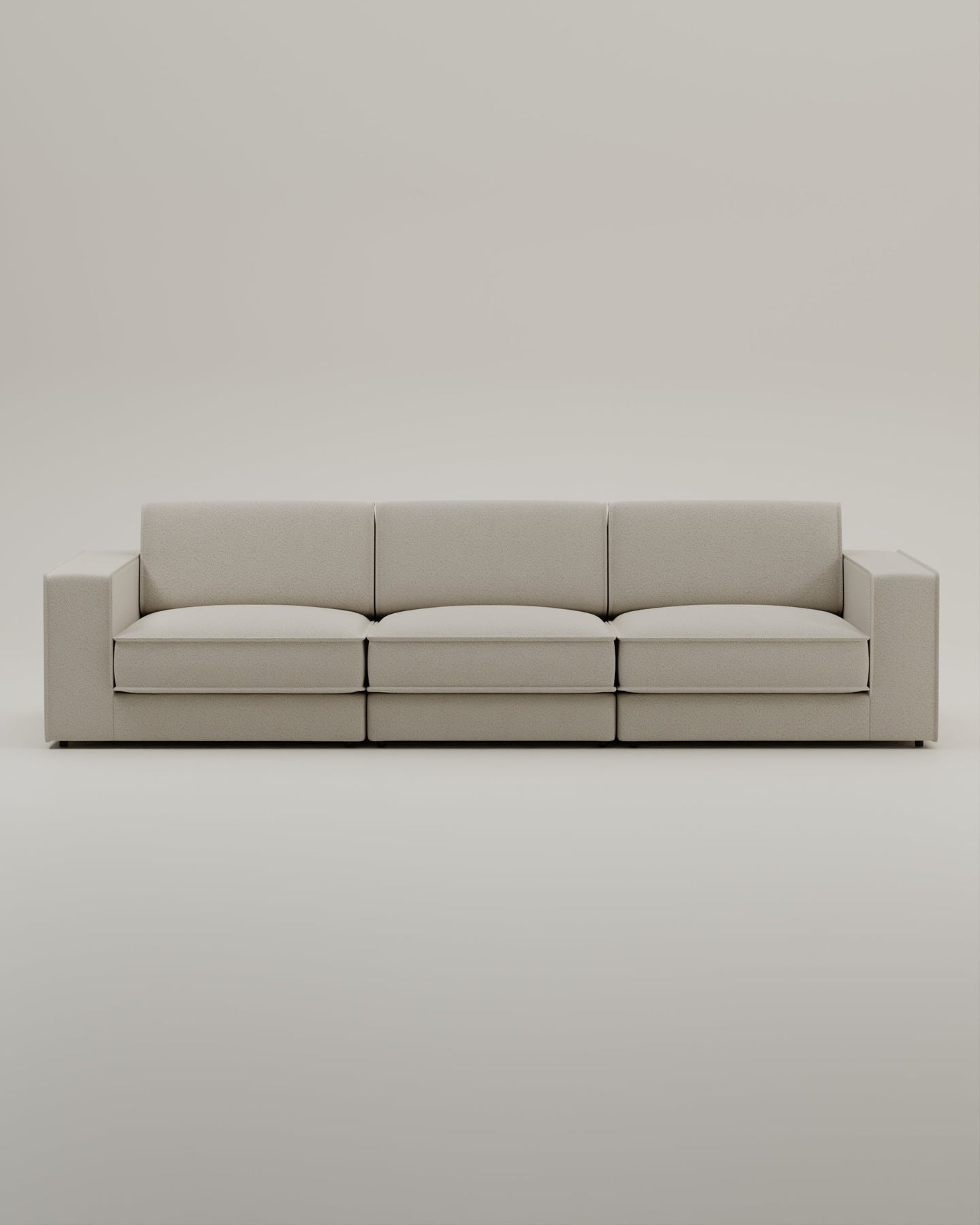 Canapé modulable Terra 3 places avec fonction couchage
