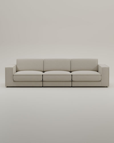 Canapé modulable Terra 3 places avec fonction couchage