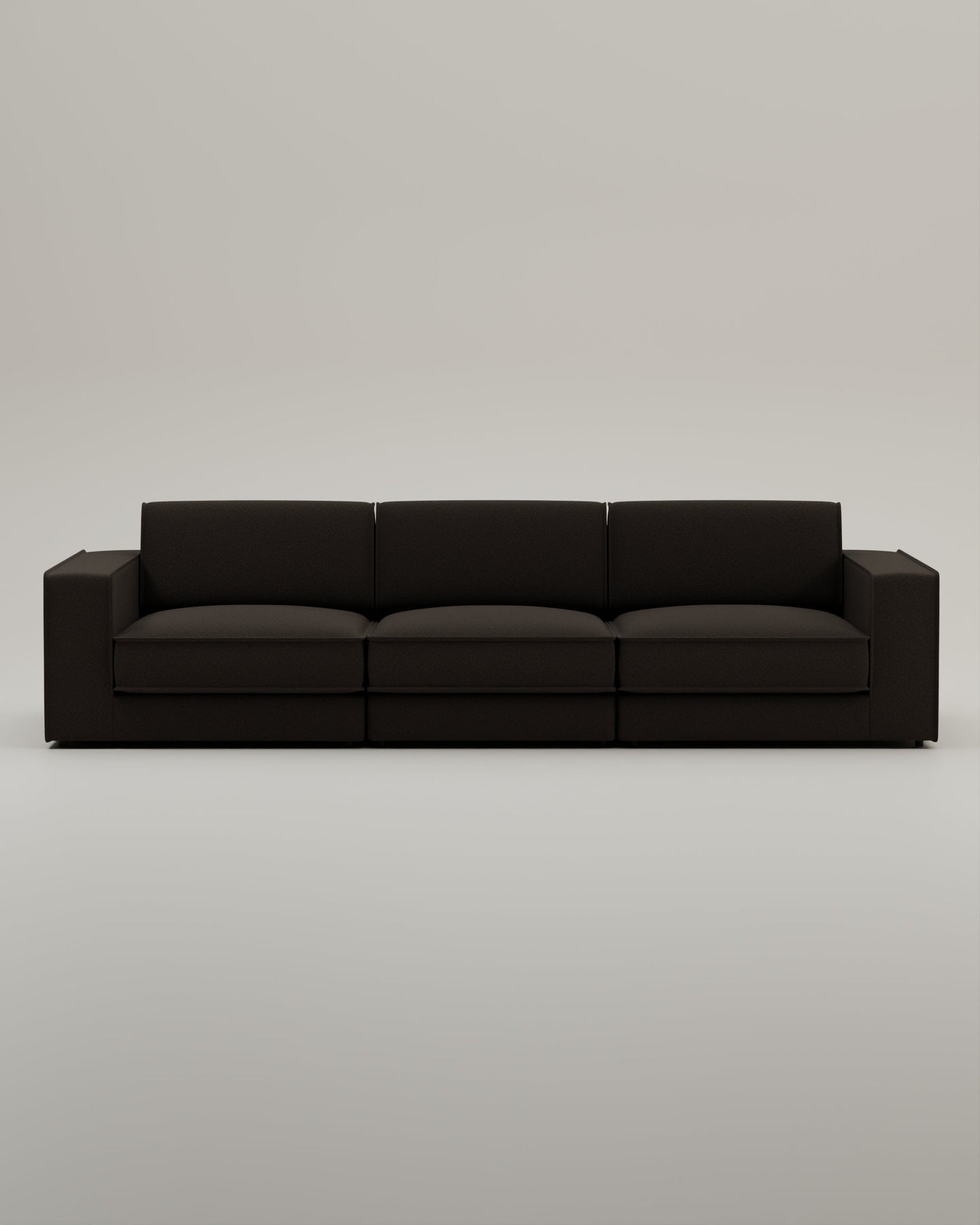 Canapé modulable Terra 3 places avec fonction couchage