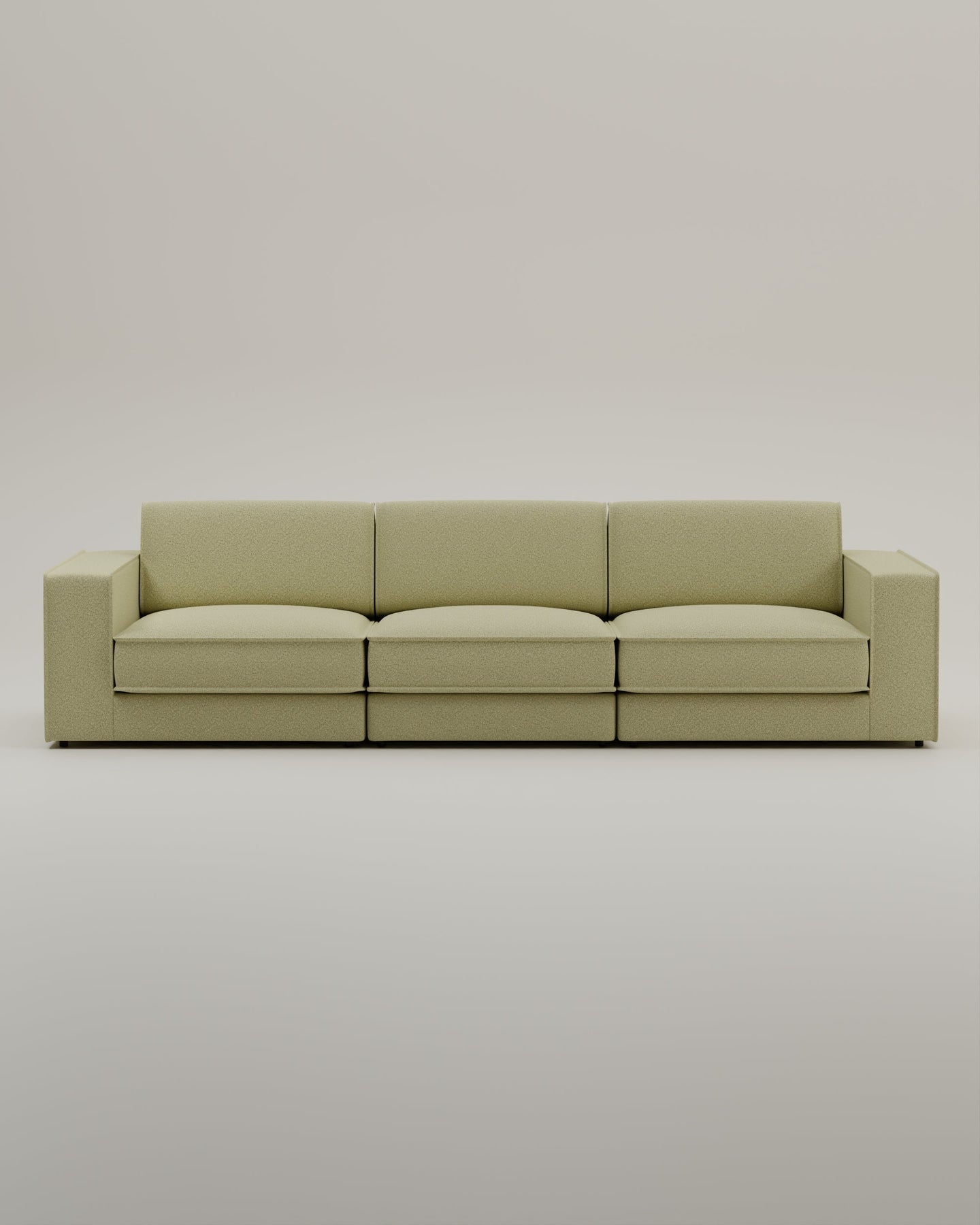 Canapé modulable Terra 3 places avec fonction couchage