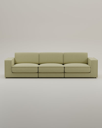 Canapé modulable Terra 3 places avec fonction couchage