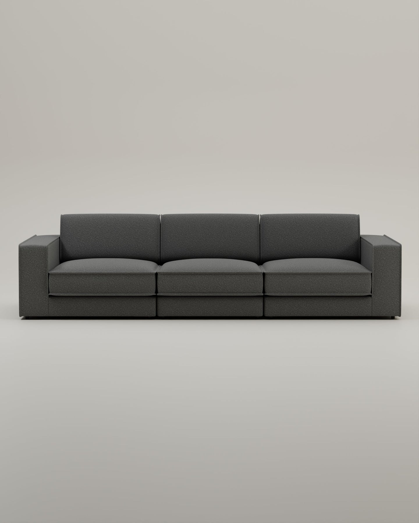 Canapé modulable Terra 3 places avec fonction couchage