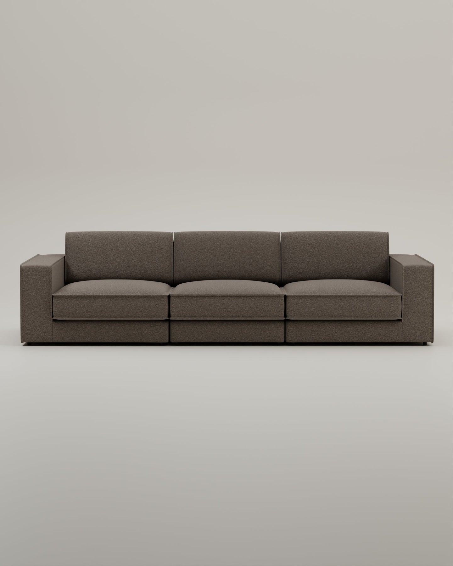 Canapé modulable Terra 3 places avec fonction couchage