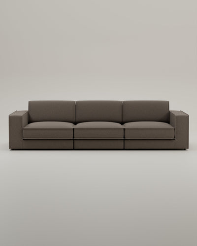 Canapé modulable Terra 3 places avec fonction couchage