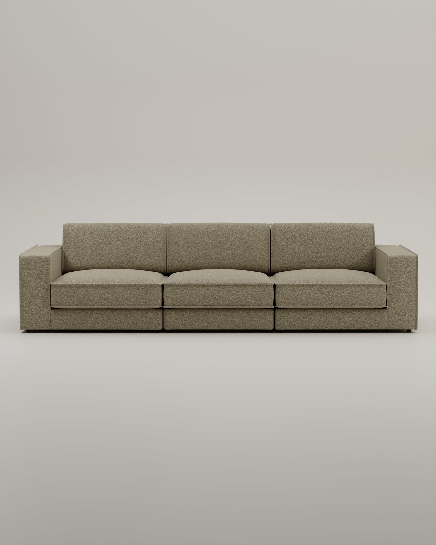 Canapé modulable Terra 3 places avec fonction couchage
