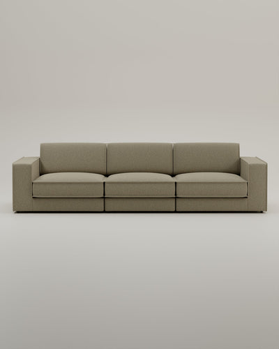 Canapé modulable Terra 3 places avec fonction couchage