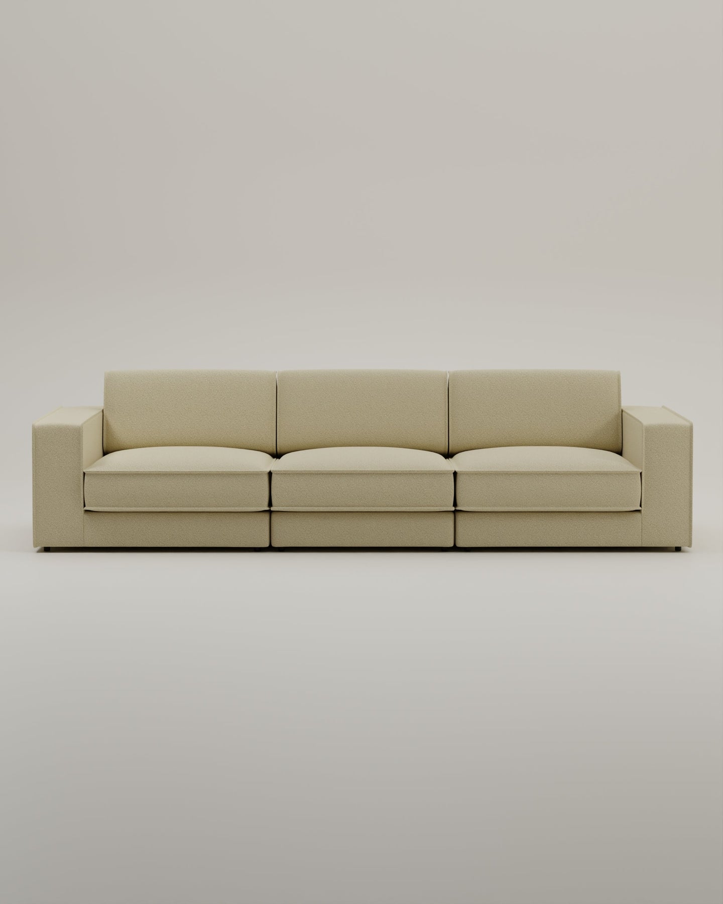 Canapé modulable Terra 3 places avec fonction couchage