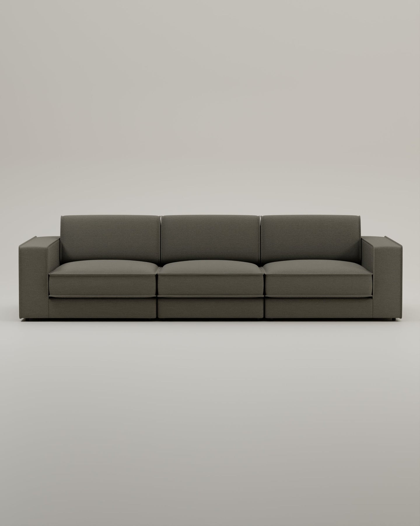 Canapé modulable Terra 3 places avec fonction couchage