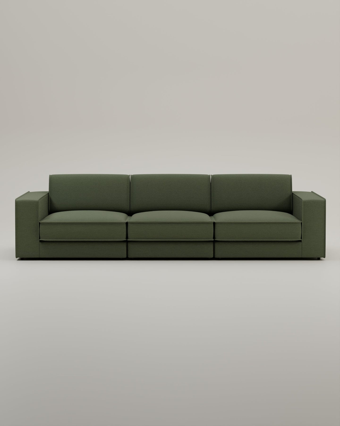 Canapé modulable Terra 3 places avec fonction couchage