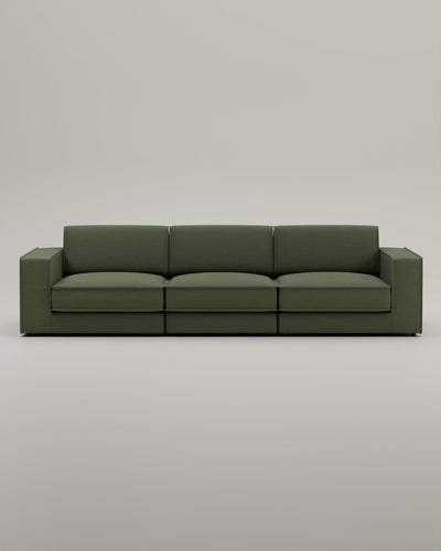 Canapé modulable Terra 3 places avec fonction couchage