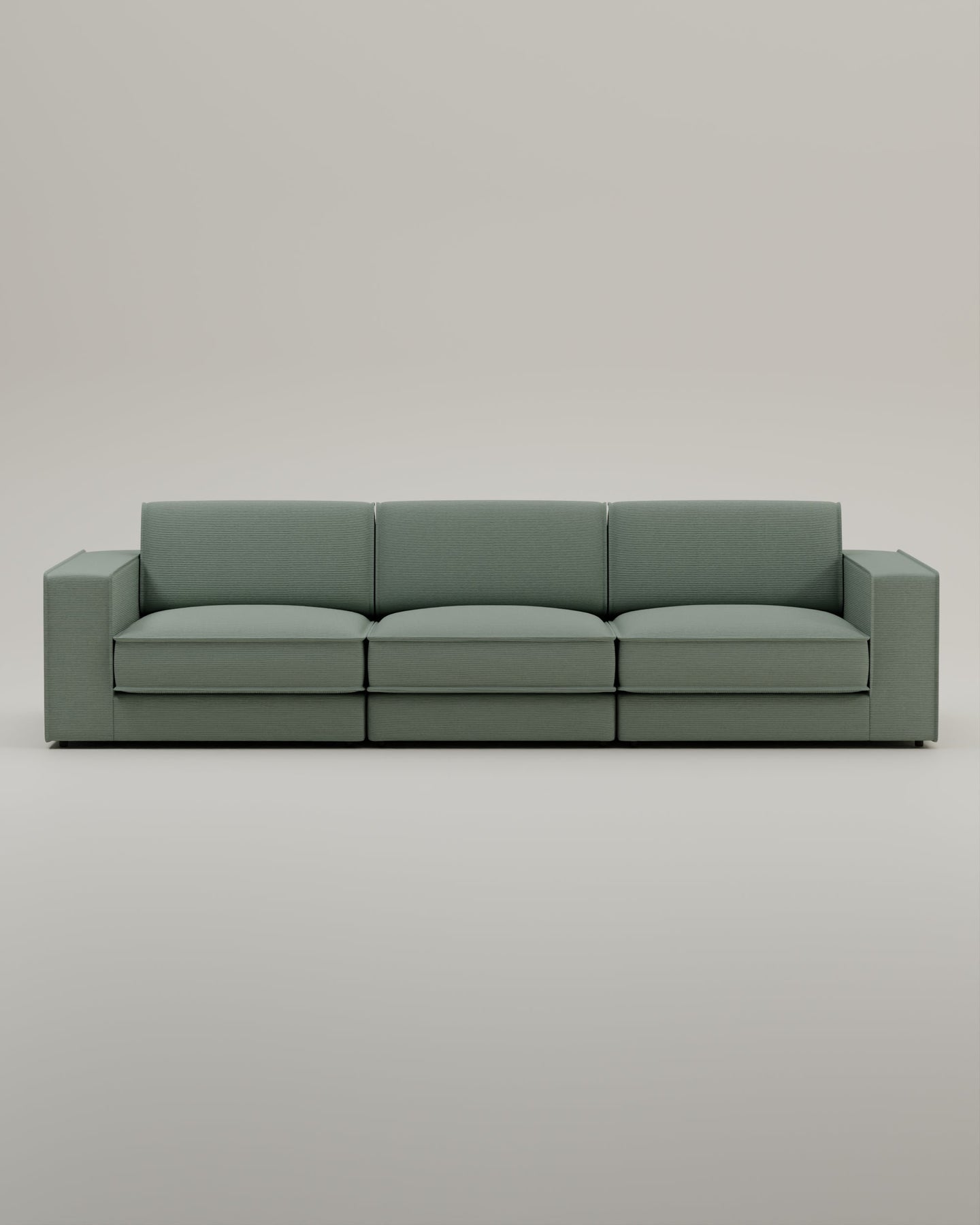 Canapé modulable Terra 3 places avec fonction couchage