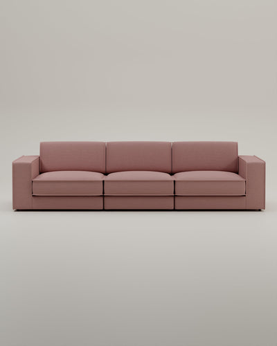 Canapé modulable Terra 3 places avec fonction couchage