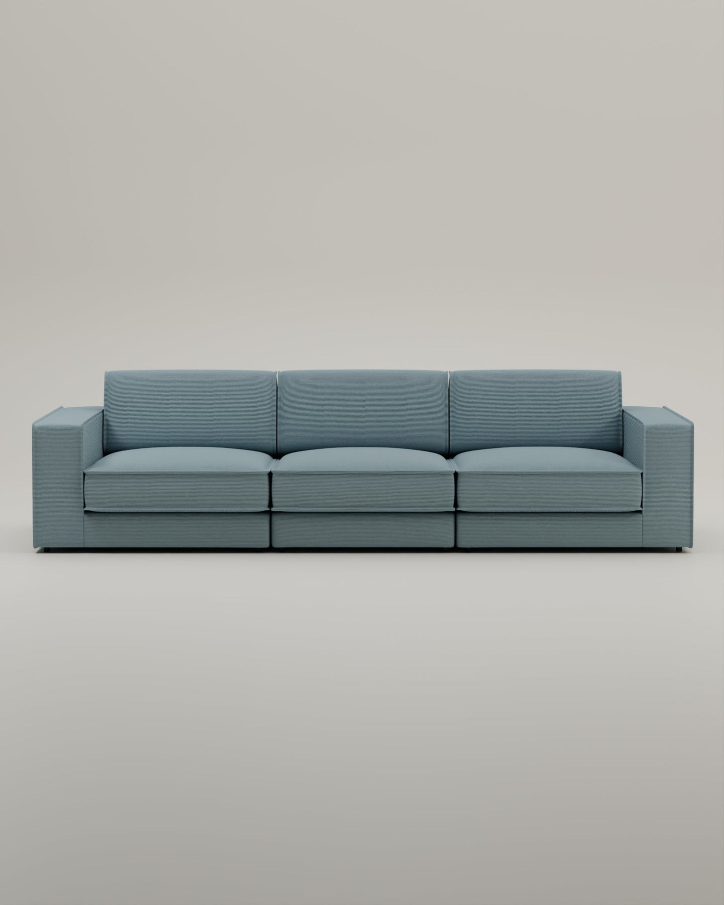 Canapé modulable Terra 3 places avec fonction couchage