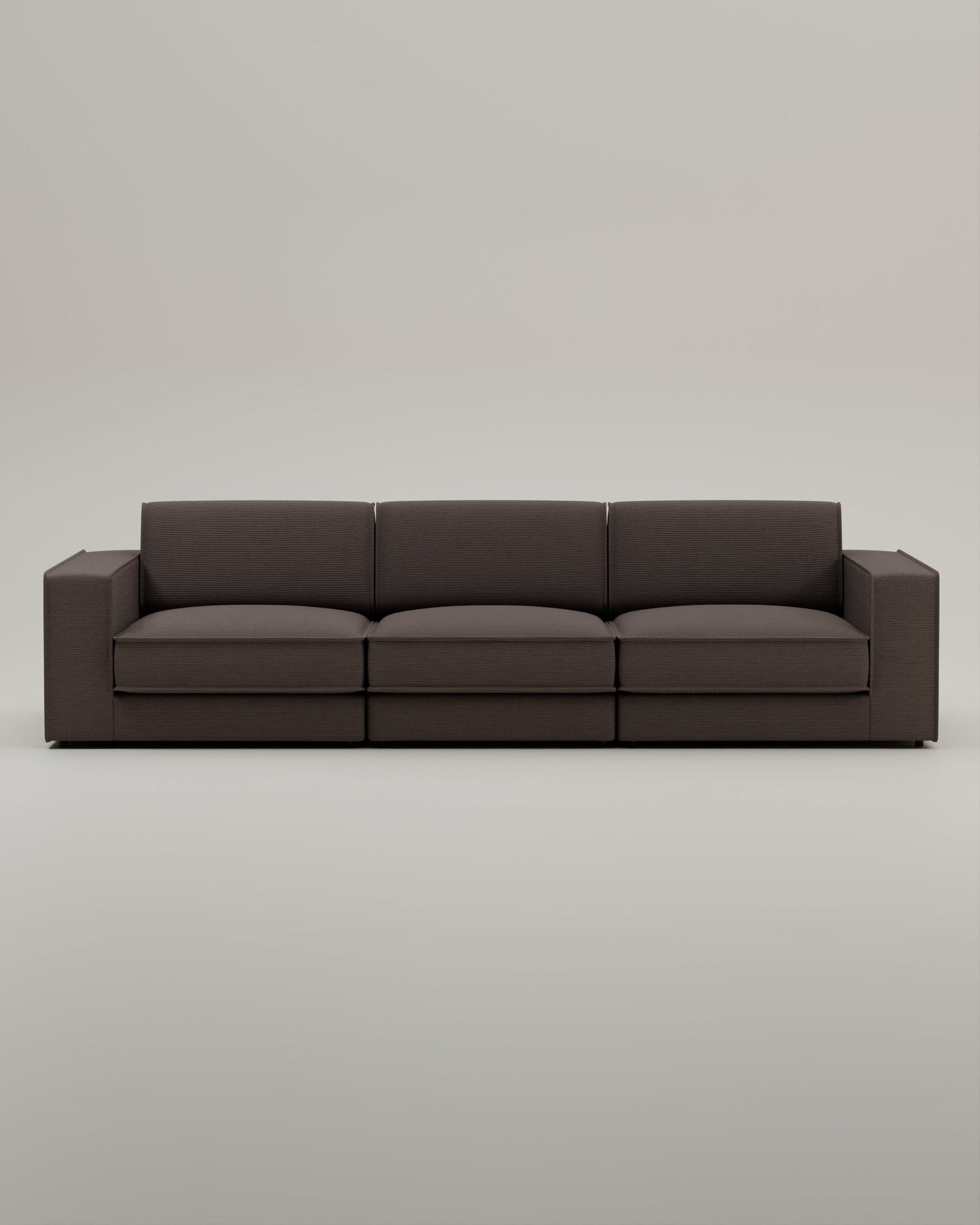 Canapé modulable Terra 3 places avec fonction couchage