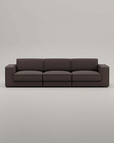 Canapé modulable Terra 3 places avec fonction couchage