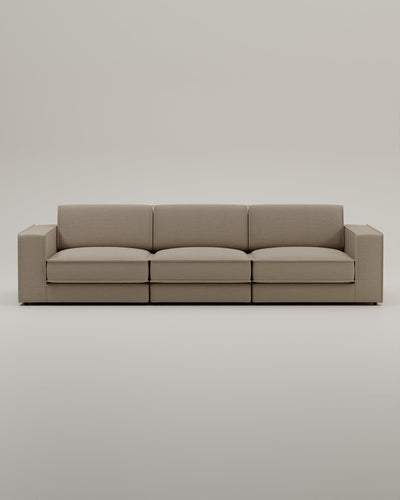 Canapé modulable Terra 3 places avec fonction couchage