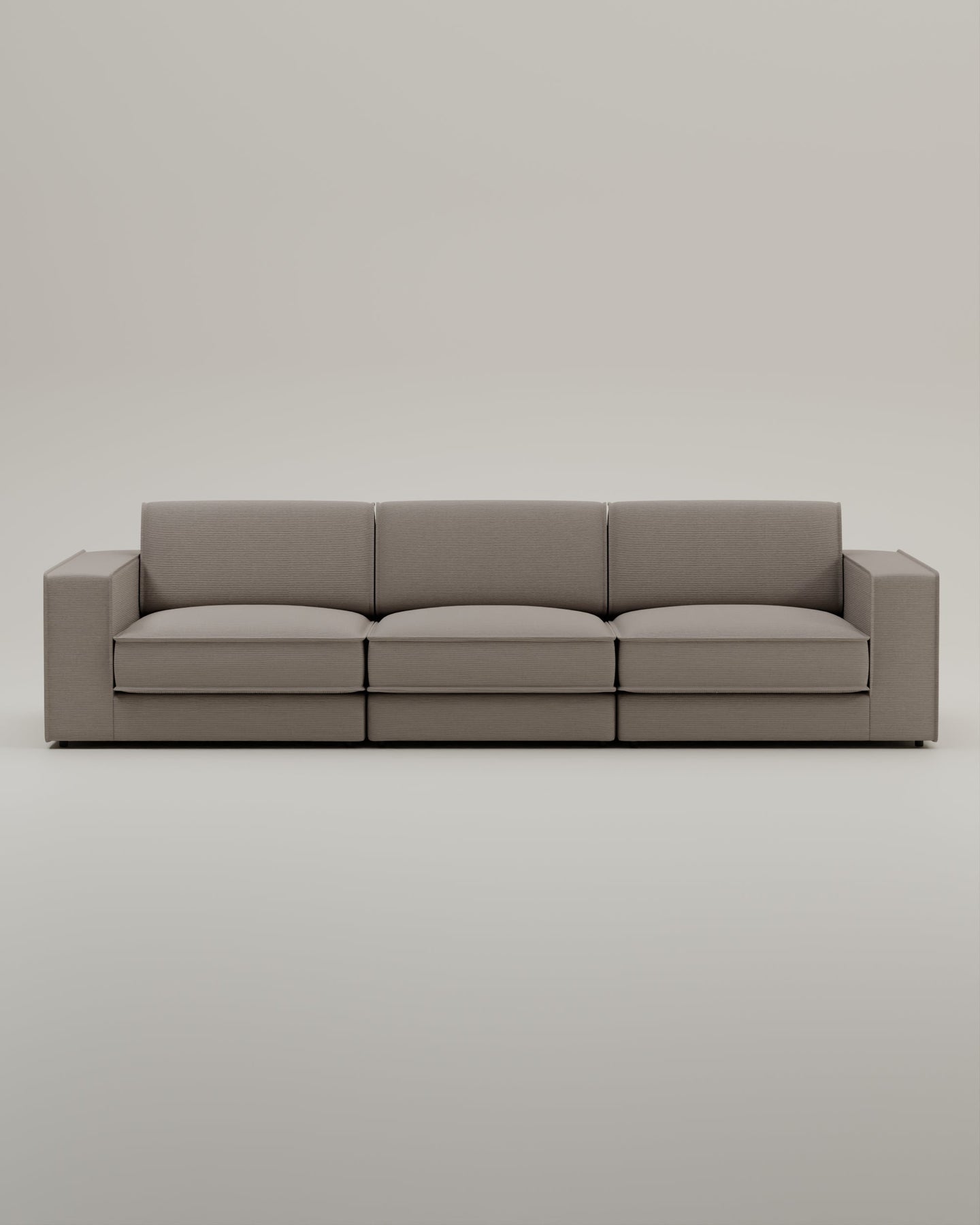 Canapé modulable Terra 3 places avec fonction couchage