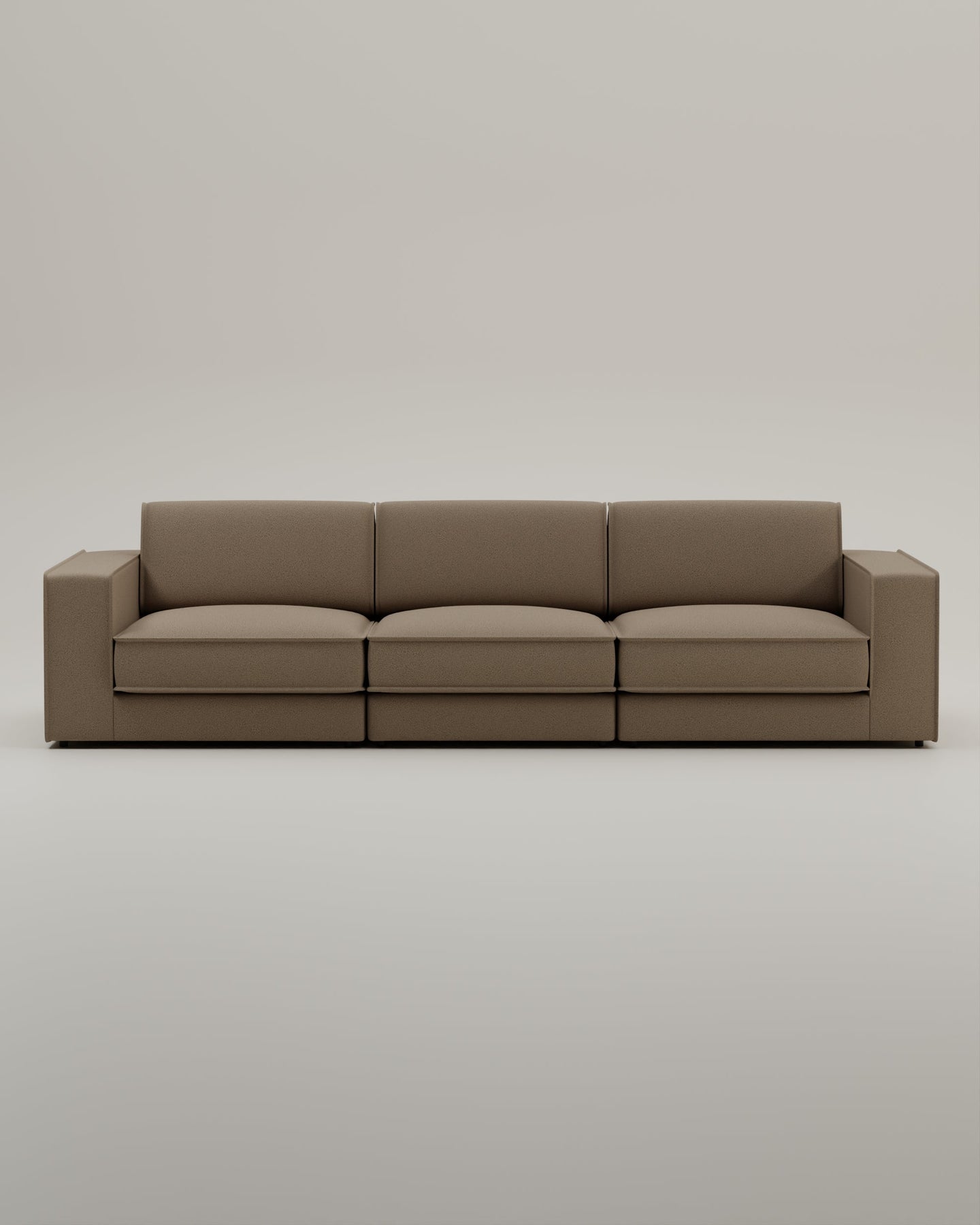 Canapé modulable Terra 3 places avec fonction couchage