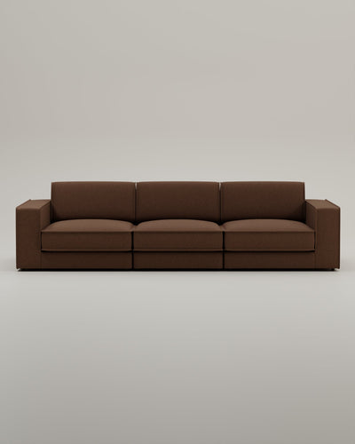 Canapé modulable Terra 3 places avec fonction couchage