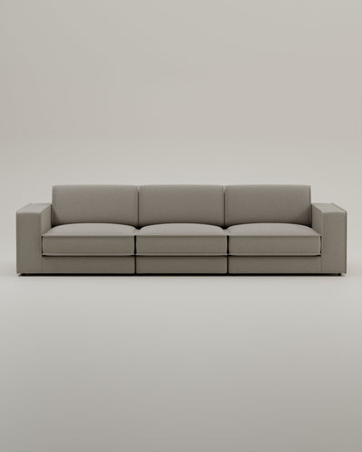 Canapé modulable Terra 3 places avec fonction couchage