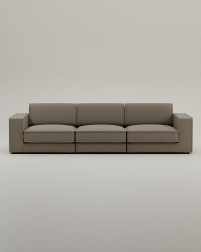 Canapé modulable Terra 3 places avec fonction couchage