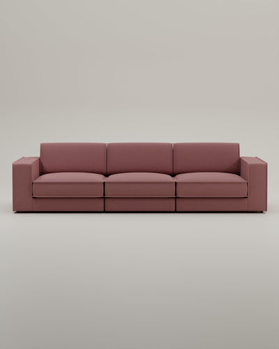 Canapé modulable Terra 3 places avec fonction couchage