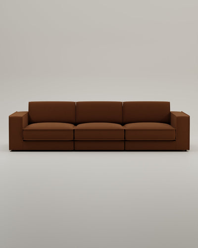 Canapé modulable Terra 3 places avec fonction couchage