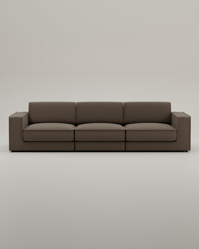 Canapé modulable Terra 3 places avec fonction couchage