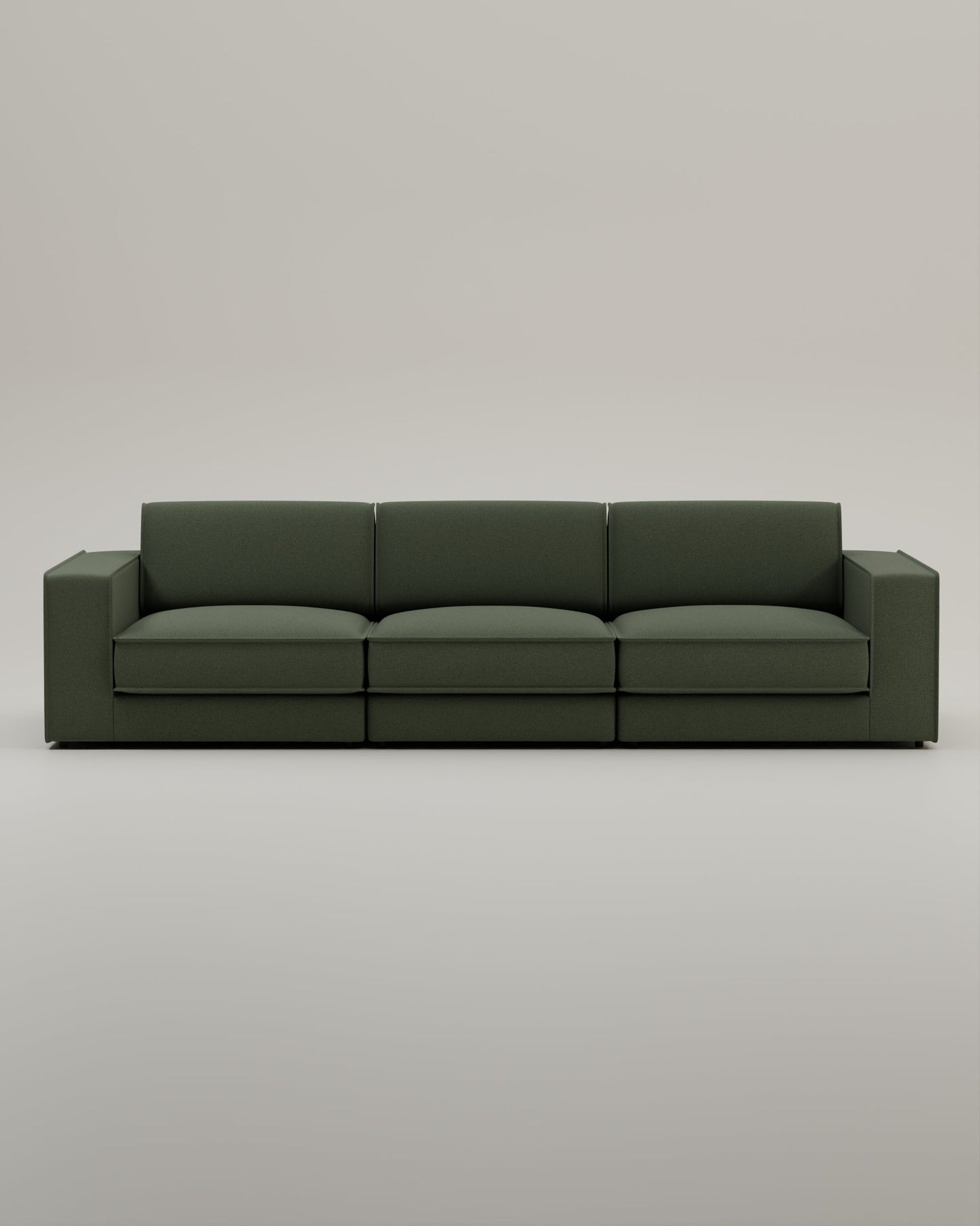 Canapé modulable Terra 3 places avec fonction couchage
