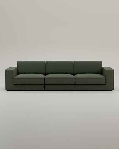 Canapé modulable Terra 3 places avec fonction couchage